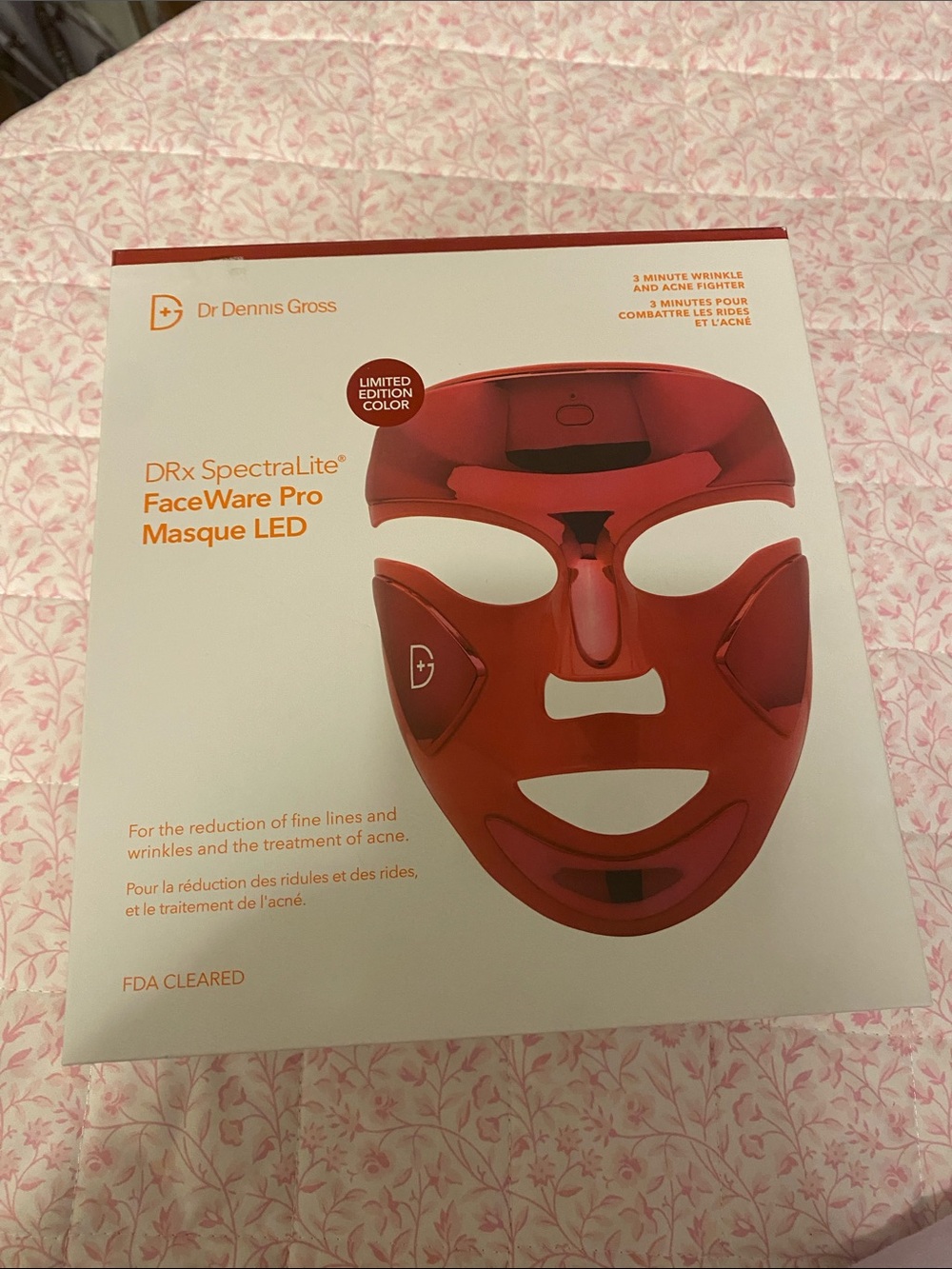 DRx SpectraLite FaceWare Pro LED Mask - Red (Limited Edition)